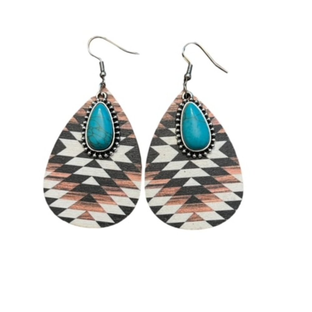 Western Pendleton Earring